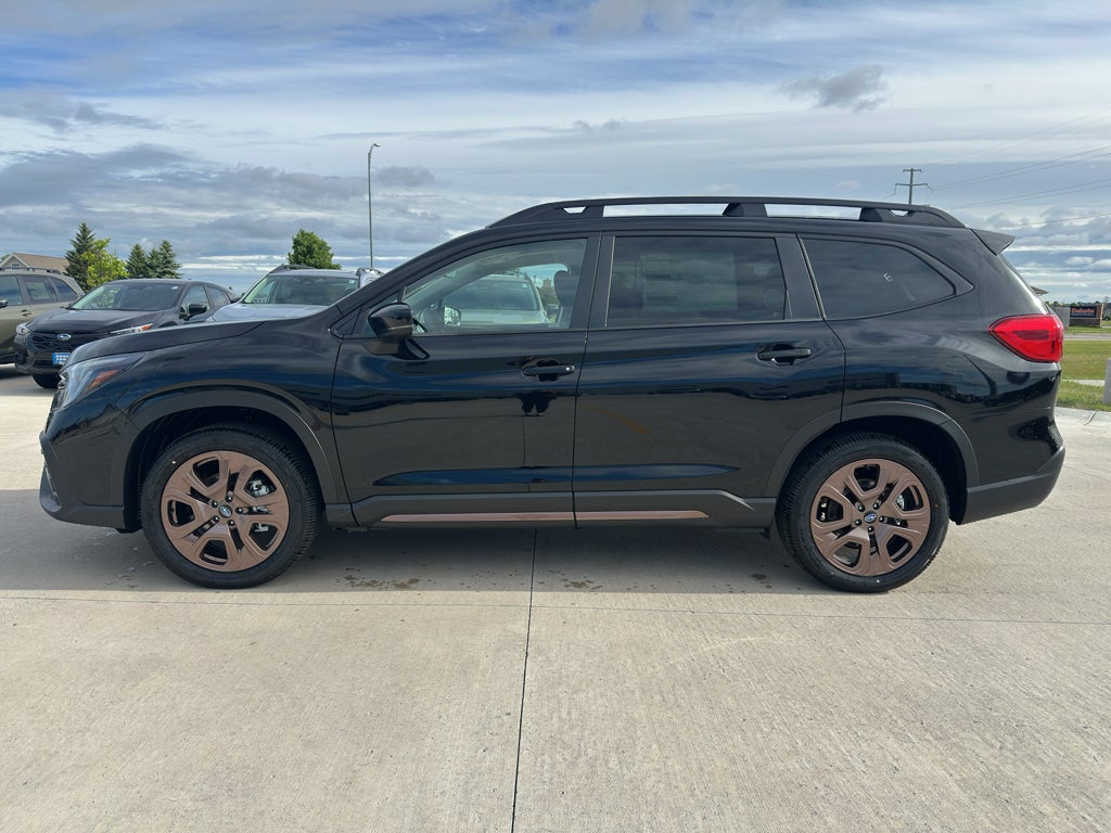 2026 Subaru ASCENT Limited Bronze Edition 7-Passenger in Crystal Black Silica — front three-quarter view