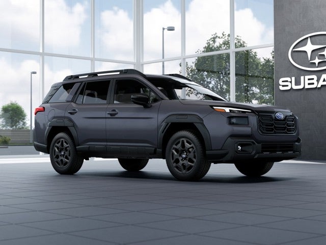 2026 Subaru OUTBACK Limited in Magnetite Gray Metallic — front three-quarter view