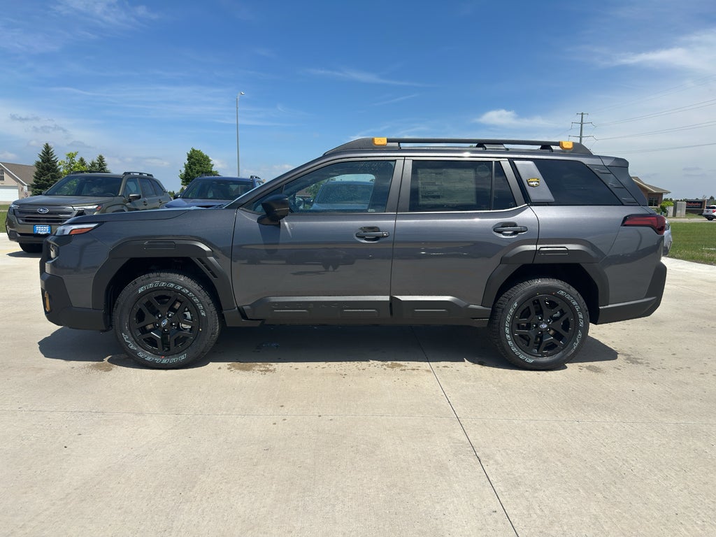 2026 Subaru OUTBACK Wilderness in Magnetite Gray Metallic — front three-quarter view