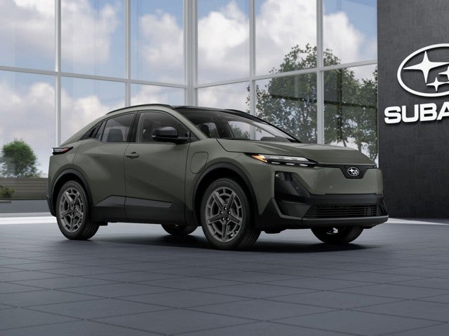 2026 Subaru UNCHARTED GT in Coastal Wolf Gray Metallic — front three-quarter view